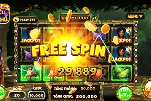 Người phụ nữ vui mừng khi trúng jackpot