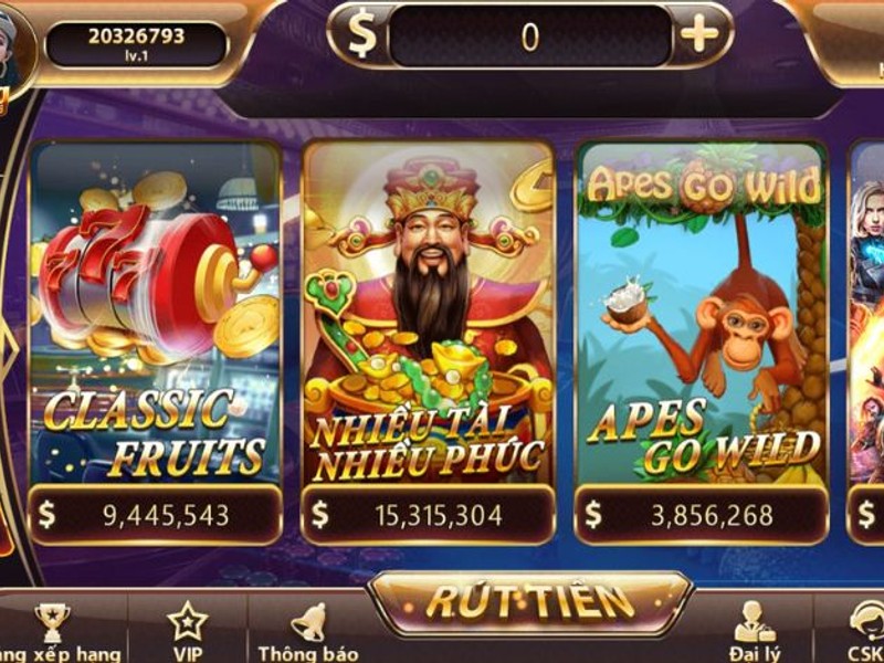 Trò chơi slot game jun8 với biểu tượng nổ hũ