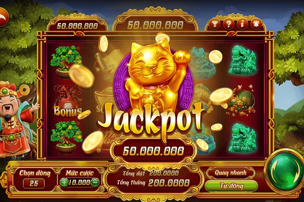 Người đàn ông vui mừng khi trúng jackpot