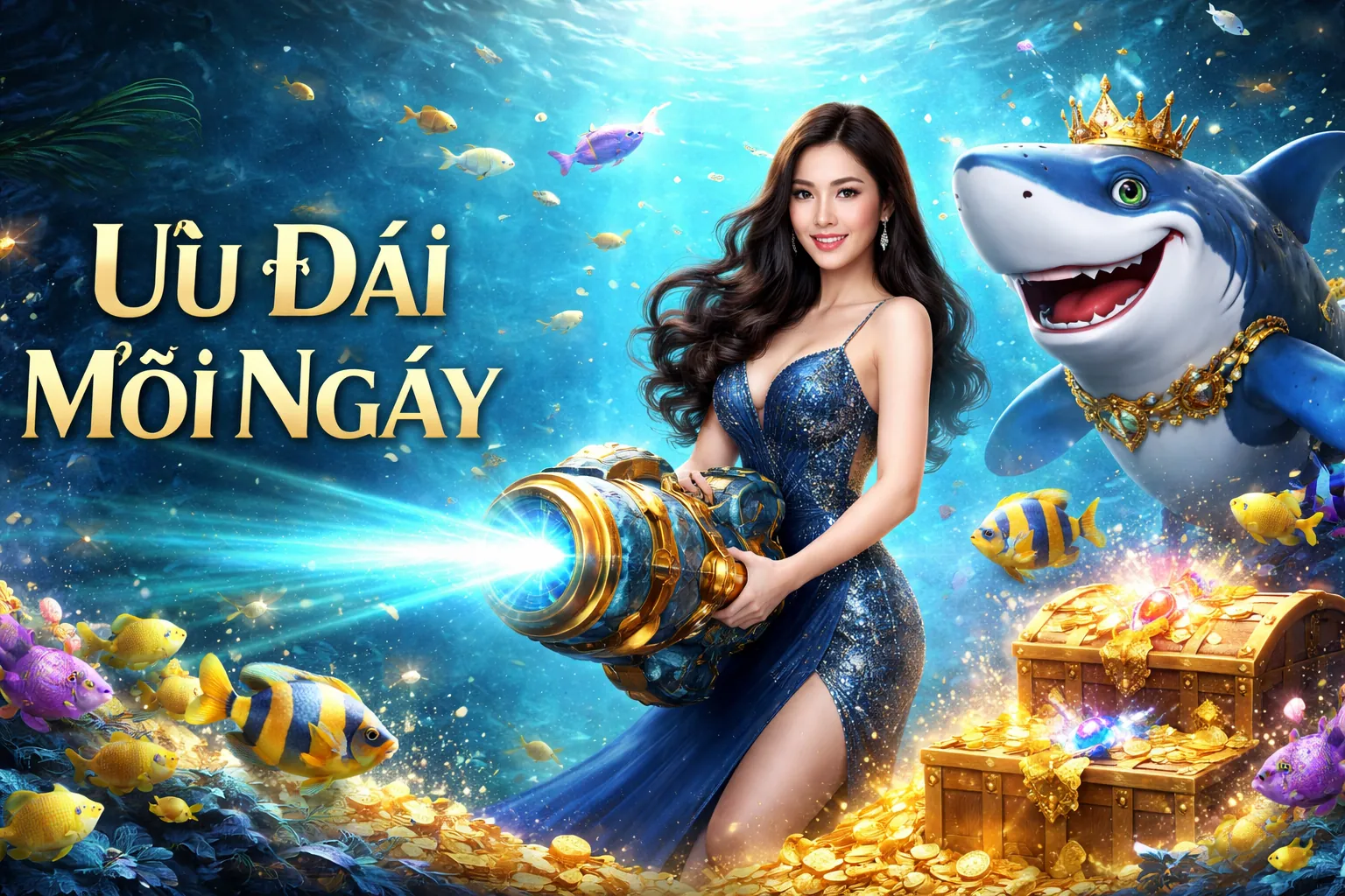 Thế giới bắn cá Jun8 sống động