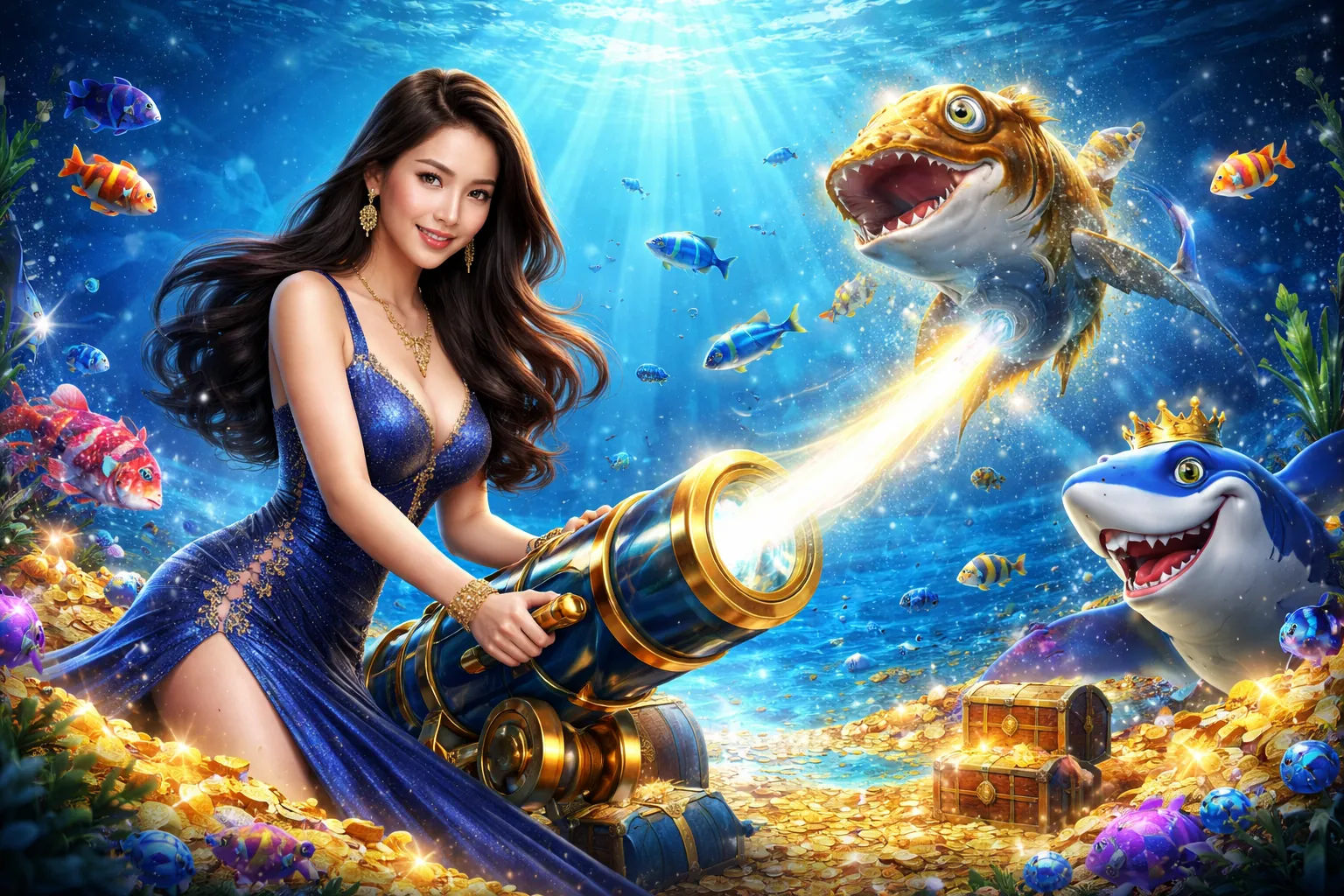 Thế giới bắn cá sống động tại Jun8
