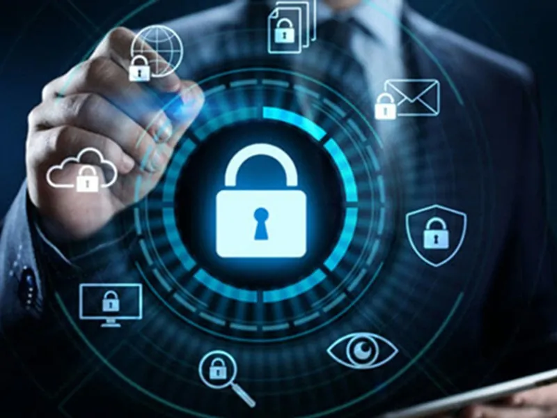 Biểu tượng cảnh báo lừa đảo trực tuyến, với hình ảnh khóa và dấu chấm than, nhấn mạnh việc phòng chống lừa đảo tại Jun8